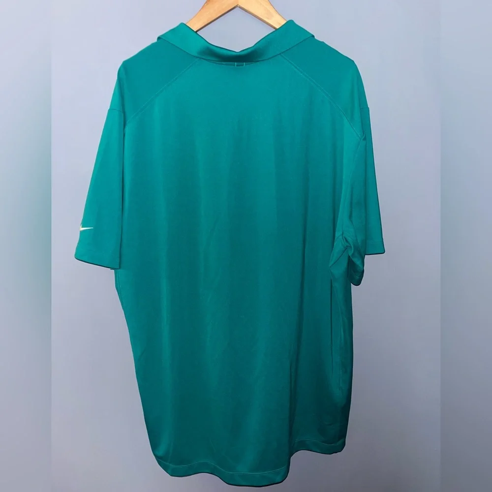 Teal Nike‎ Golf Tour Performance shirt with collar